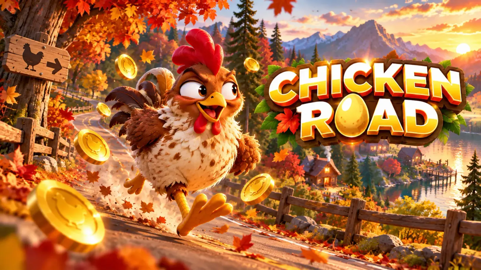 Chickens roads